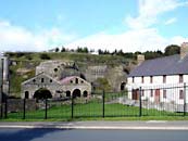 Cast houses at Blaenavon iron works